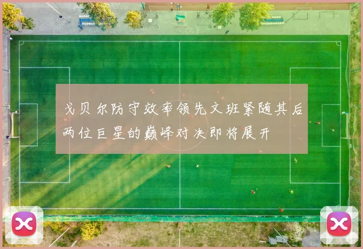 戈贝尔防守效率领先文班紧随其后两位巨星的巅峰对决即将展开